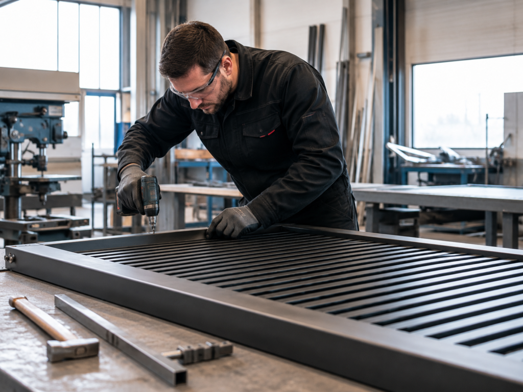 Fabricando una puerta